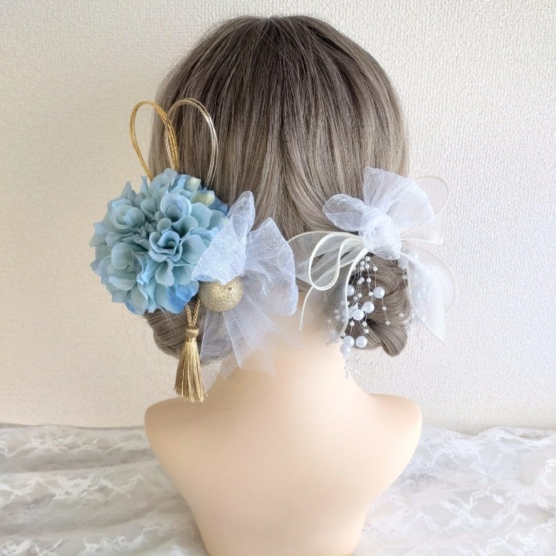 【T-402】くまグミヘアリボン　キッズヘアゴム　キッズリボン　ハンドメイド T-402】くまグミヘアリボン キッズヘアゴム キッズリボン ハンドメイド